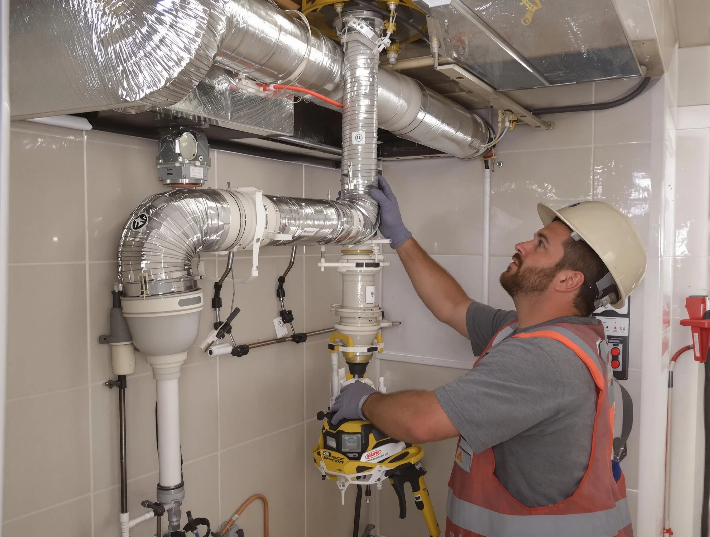 Loveland Dryer Vent Cleaning expert performing professional dryer vent repair and installation in Loveland