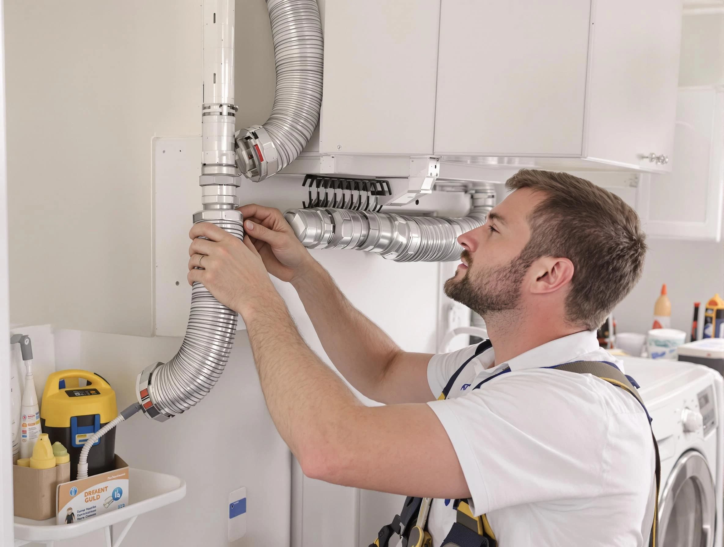 Professional dryer vent repair and installation by Loveland Dryer Vent Cleaning in Loveland
