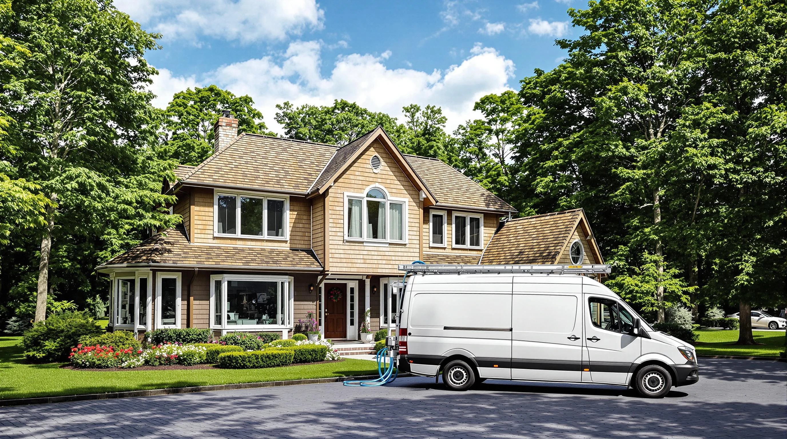 Loveland Dryer Vent Cleaning dryer vent cleaning crew working in Berthoud, CO