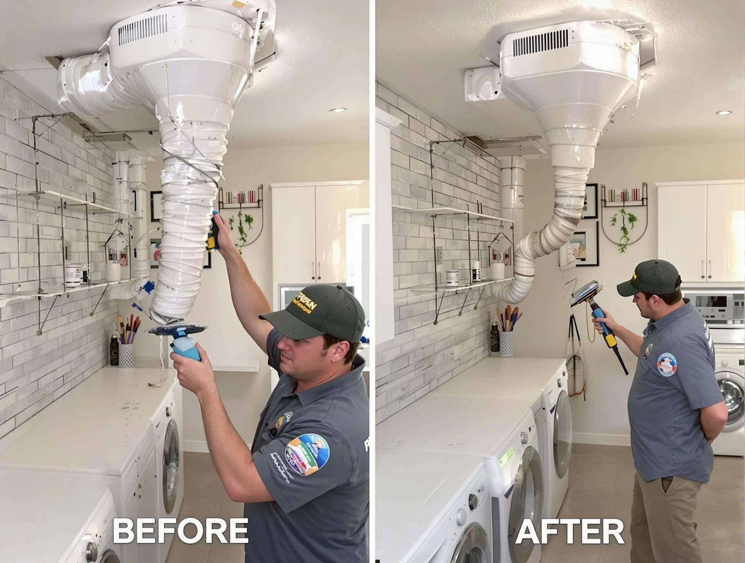 Professional dryer exhaust vent cleaning by Loveland Dryer Vent Cleaning in Loveland