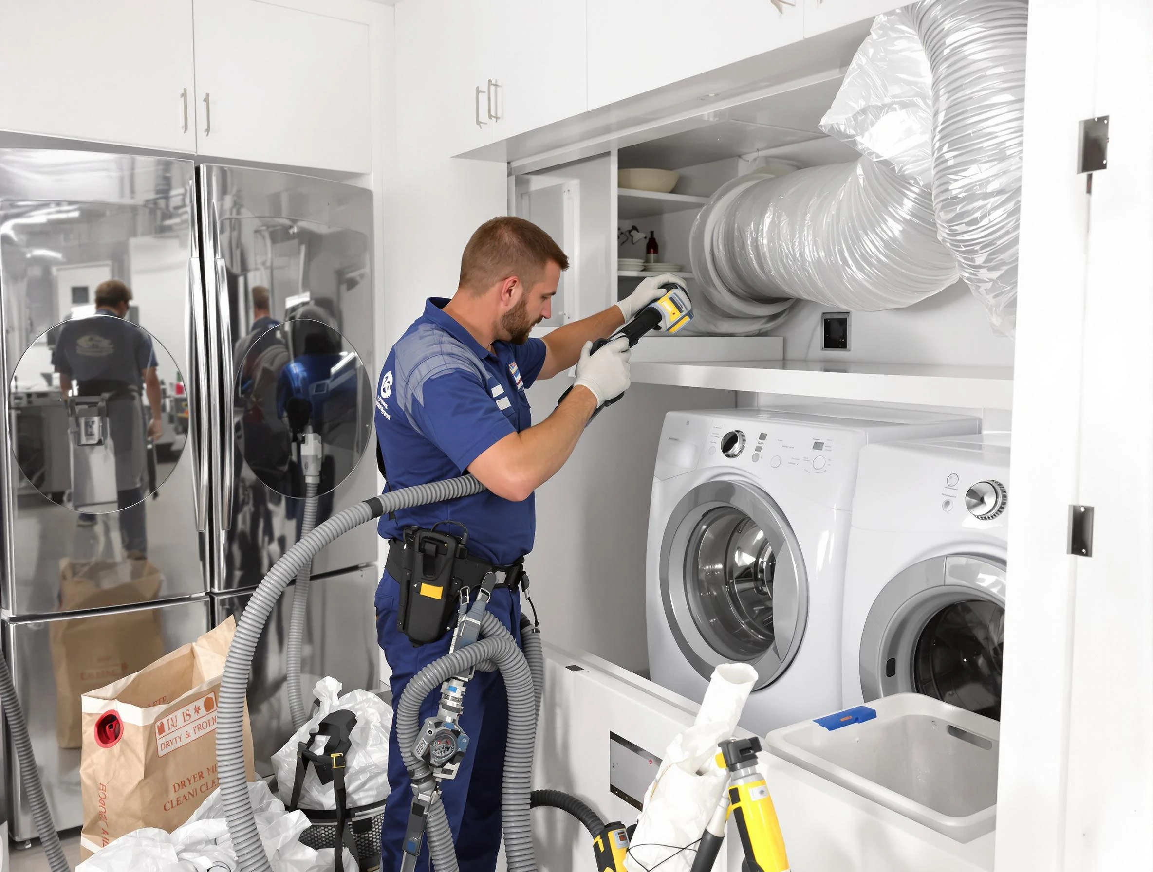 Professional duct cleaning by Loveland Dryer Vent Cleaning in Loveland