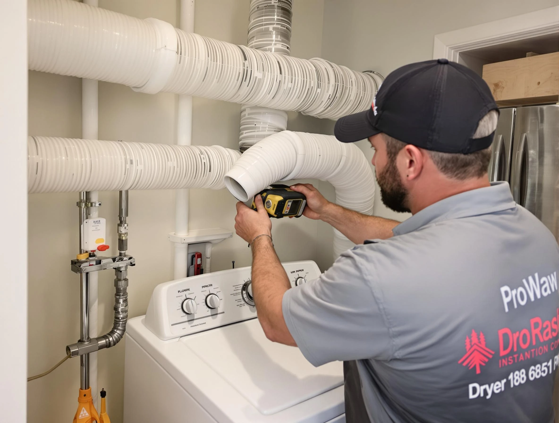 Professional dryer vent hose installation by Loveland Dryer Vent Cleaning in Loveland